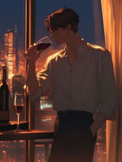 落叶化作他的离别信